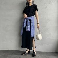 09 BLACK&&モデル身長：160cm 着用サイズ：F&&