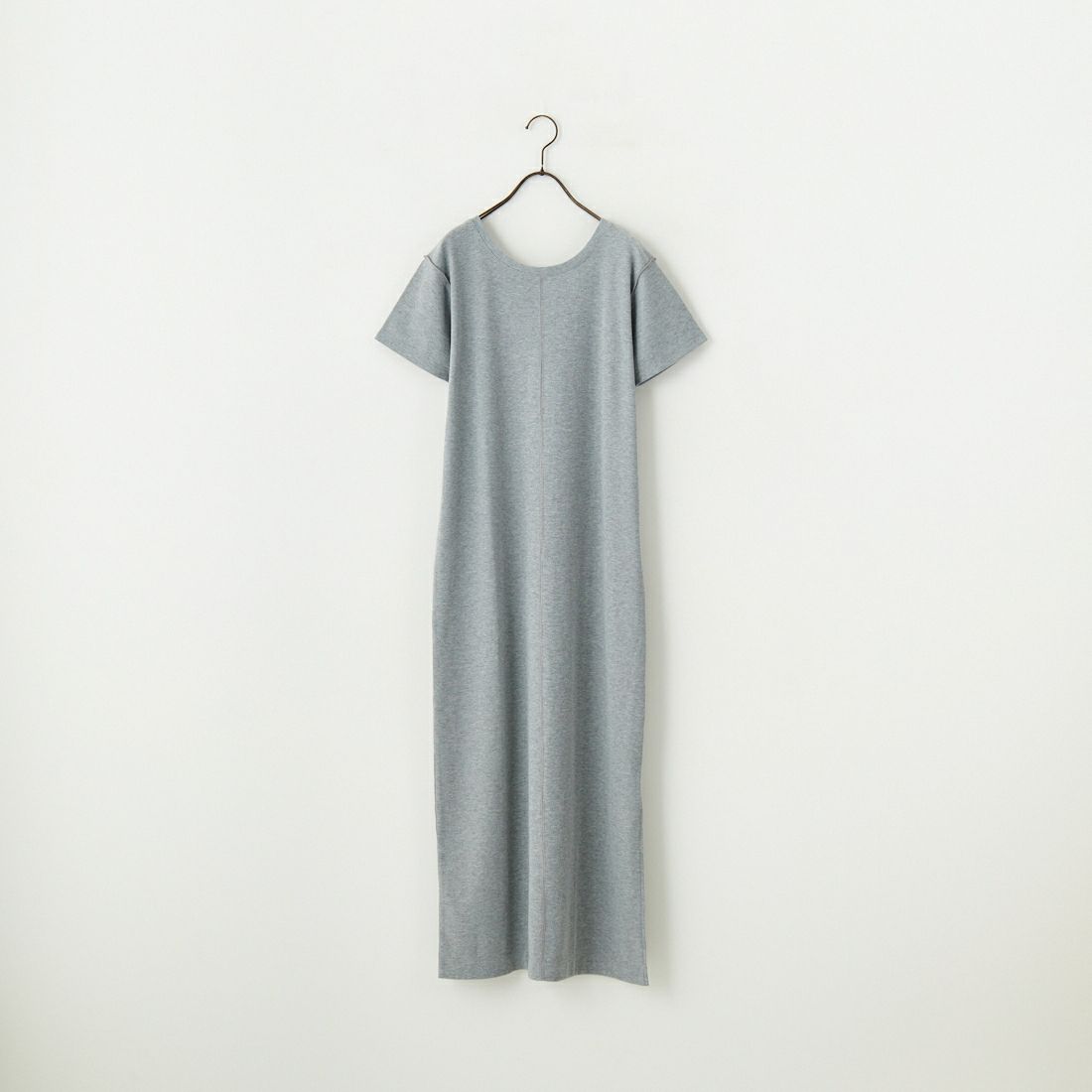 nenom [ネノム] 2WAYスリットリブワンピース [NE25112023] 07 GRAY