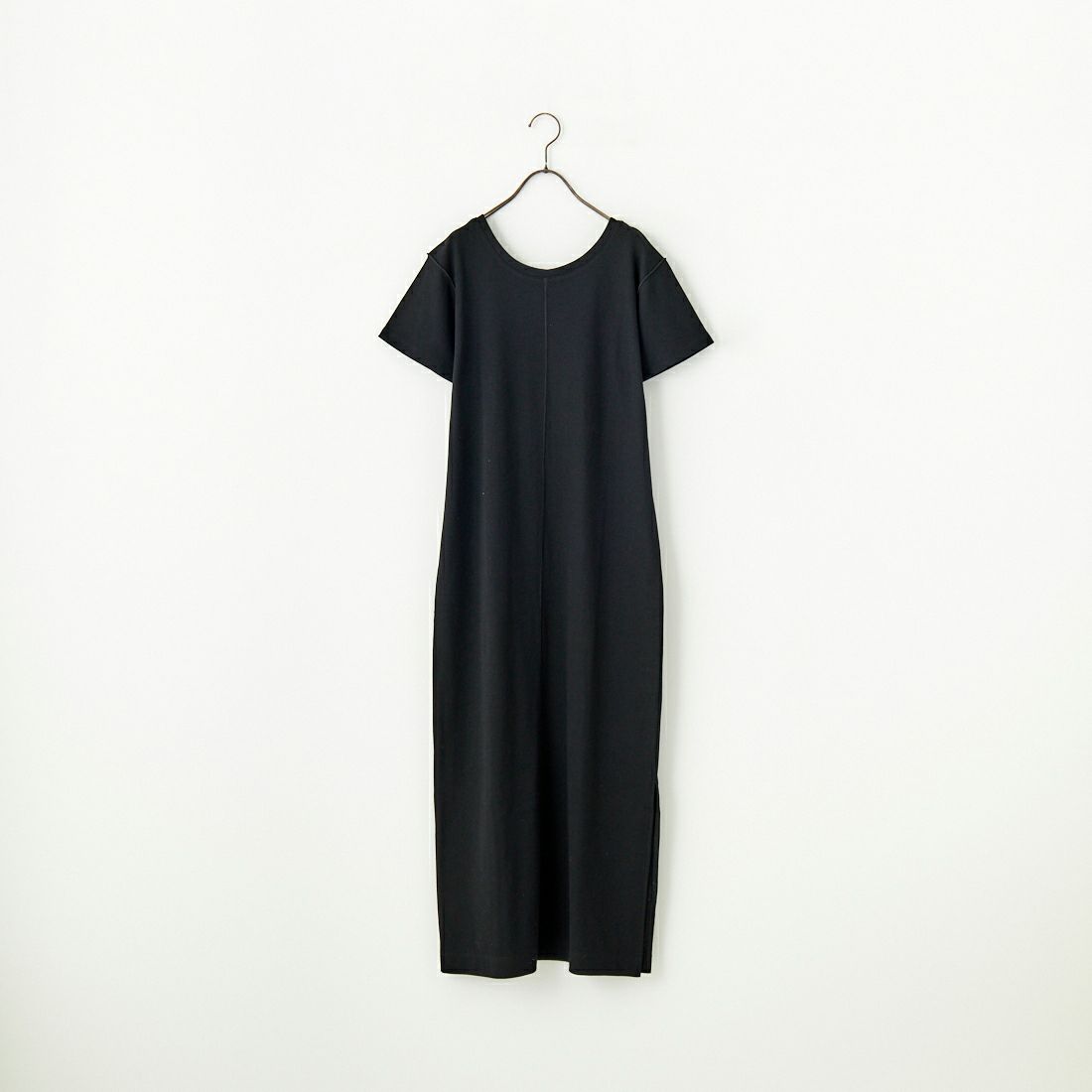 nenom [ネノム] 2WAYスリットリブワンピース [NE25112023] 09 BLACK