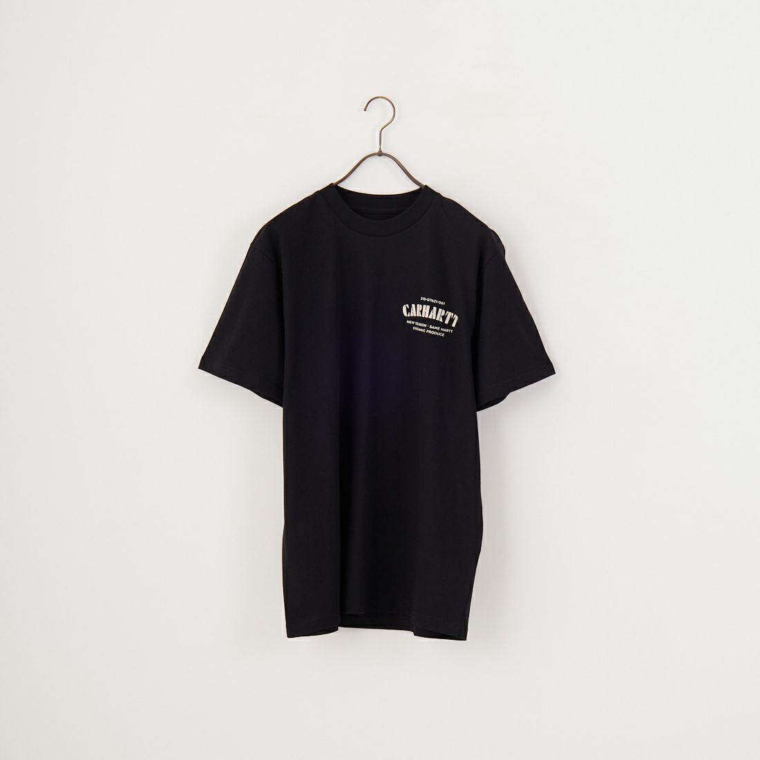 carhartt WIP [カーハートダブリューアイピー] ショートスリーブカタログCロゴTシャツ [I034761] BLACK