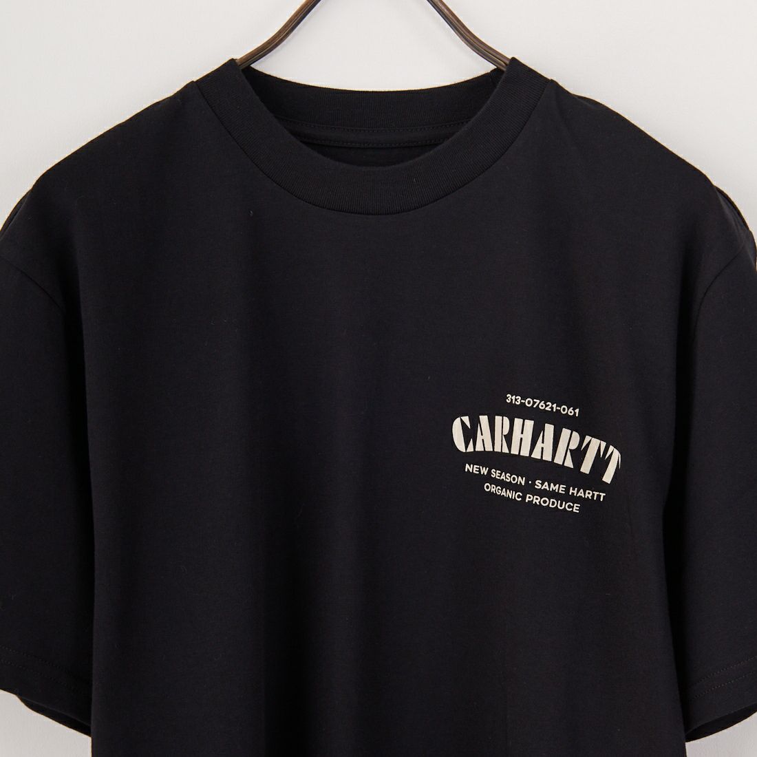 carhartt WIP [カーハートダブリューアイピー] ショートスリーブカタログCロゴTシャツ [I034761] BLACK