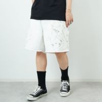 WHITE PANT&&モデル身長：179cm 着用サイズ：L&&