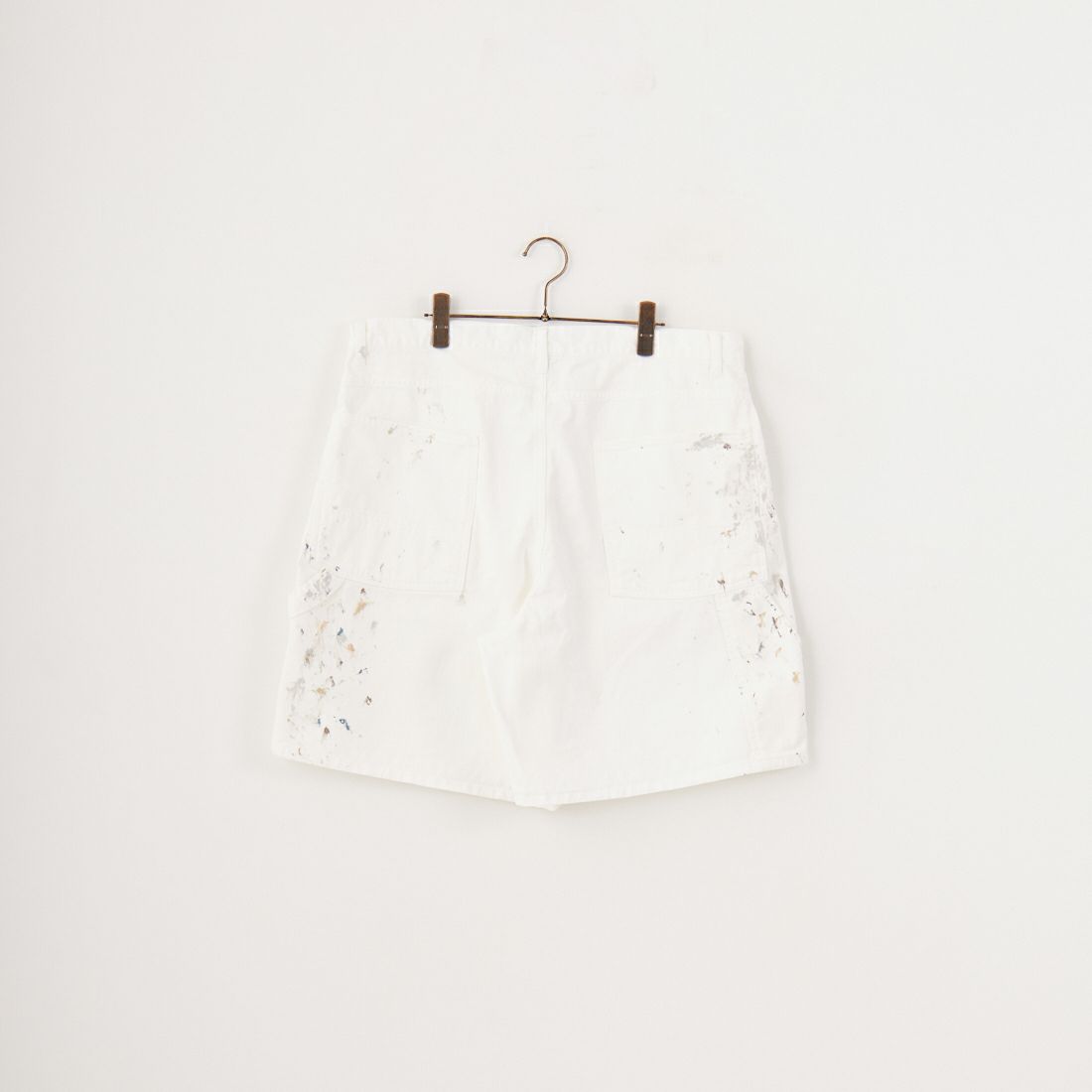BOW WOW [バウワウ] スプラッターペインターショーツ [BW251-PSS] WHITE PANT