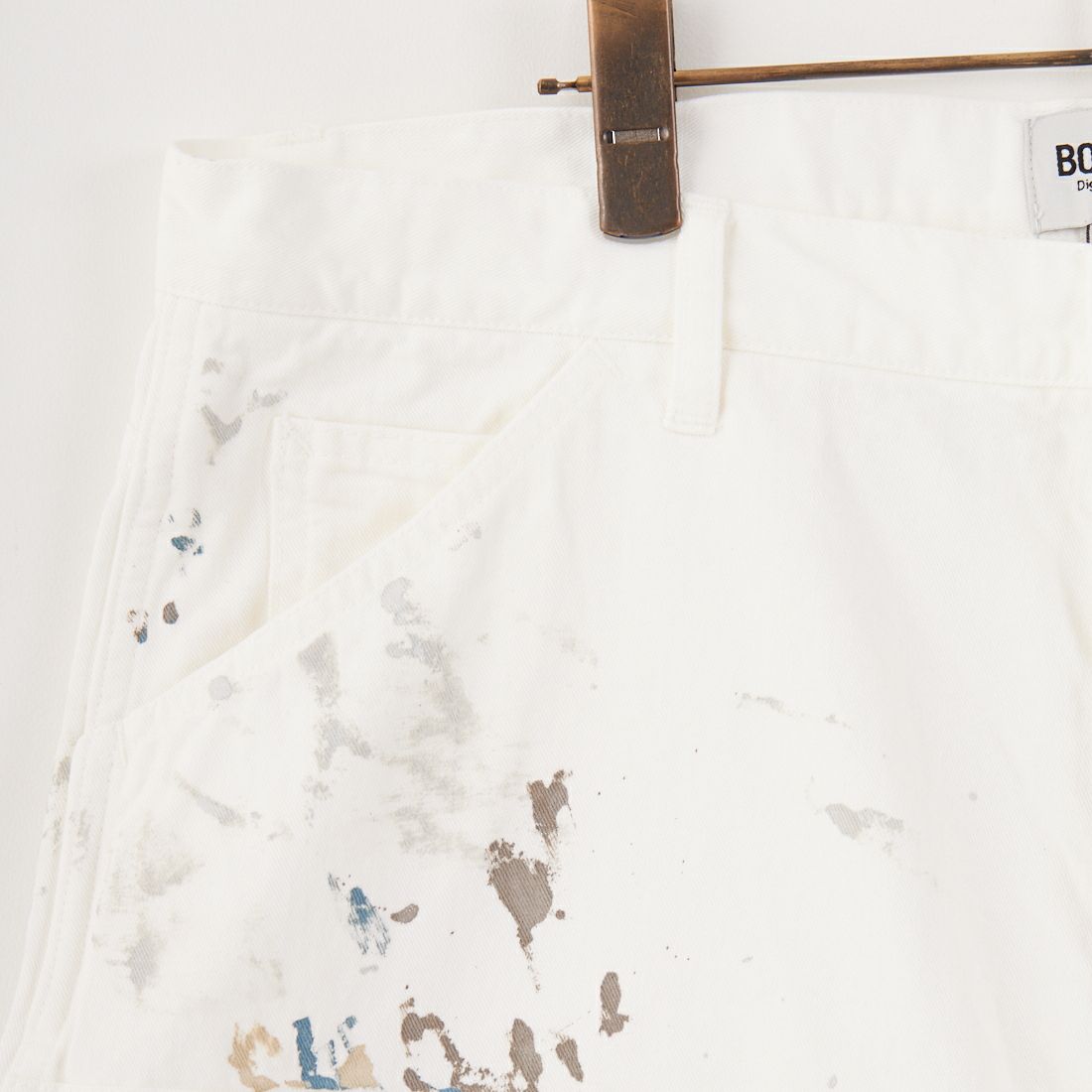 BOW WOW [バウワウ] スプラッターペインターショーツ [BW251-PSS] WHITE PANT