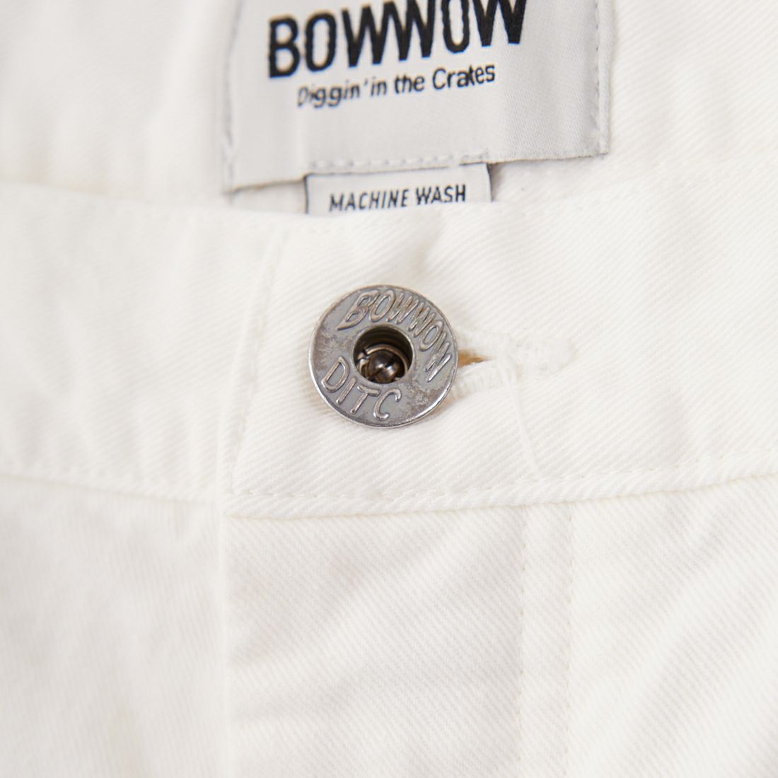 BOW WOW [バウワウ] スプラッターペインターショーツ [BW251-PSS] WHITE PANT