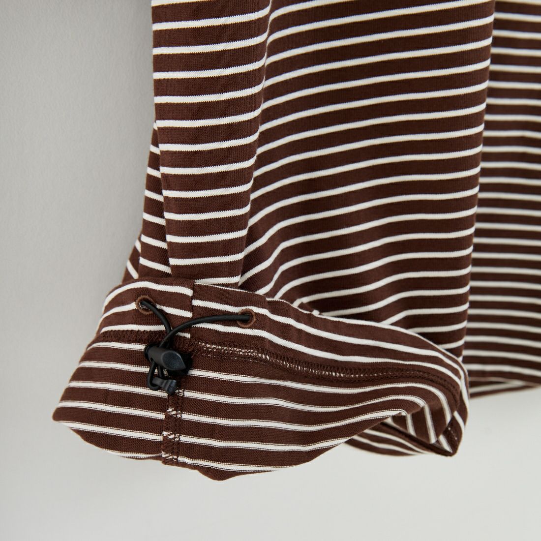 SLICK [スリック] マイクロボーダードローストリングTシャツ [5230102] 500 BRN/WH