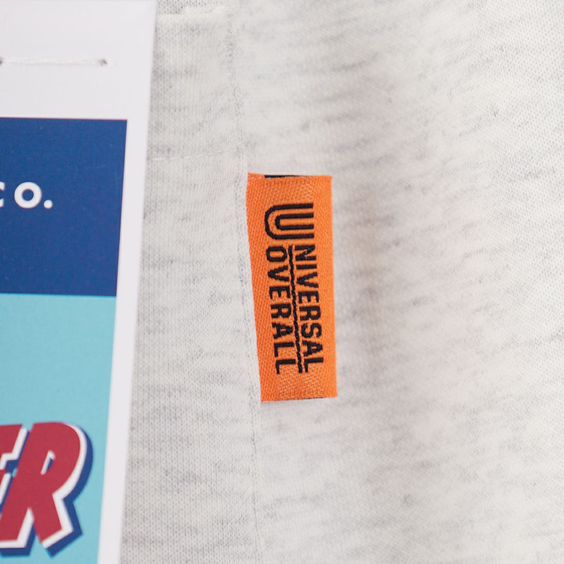 UNIVERSAL OVERALL [ユニバーサルオーバーオール] 別注 ポンチイージーショートパンツ [U2511661IN-JF] GRAY