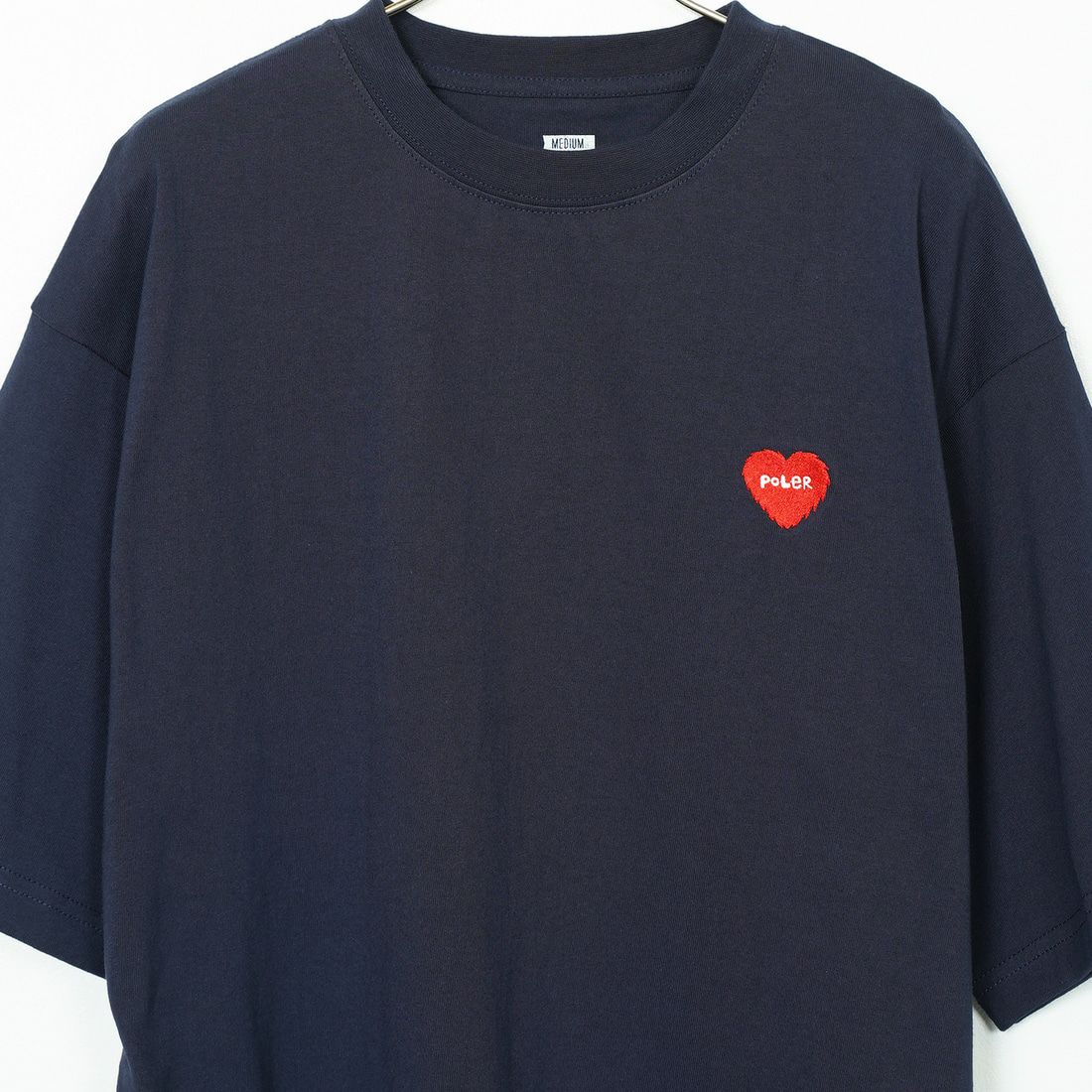 POLeR [ポーラー] プリントTシャツ [259MCV0033-JF] NAVY