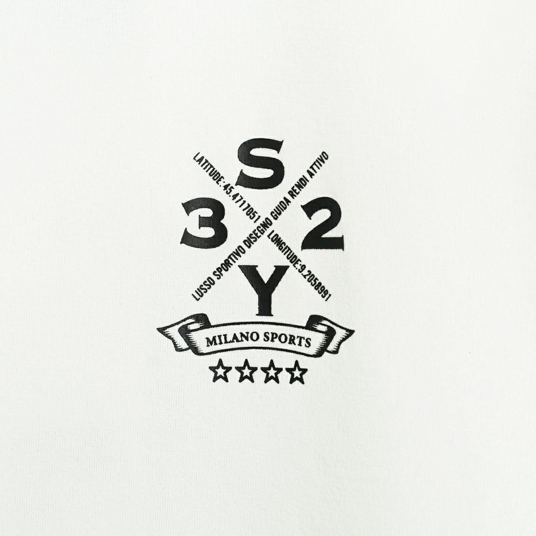 SY32 [エスワイサーティトゥ] サークルロゴバックプリントTシャツ [15048] WHITE