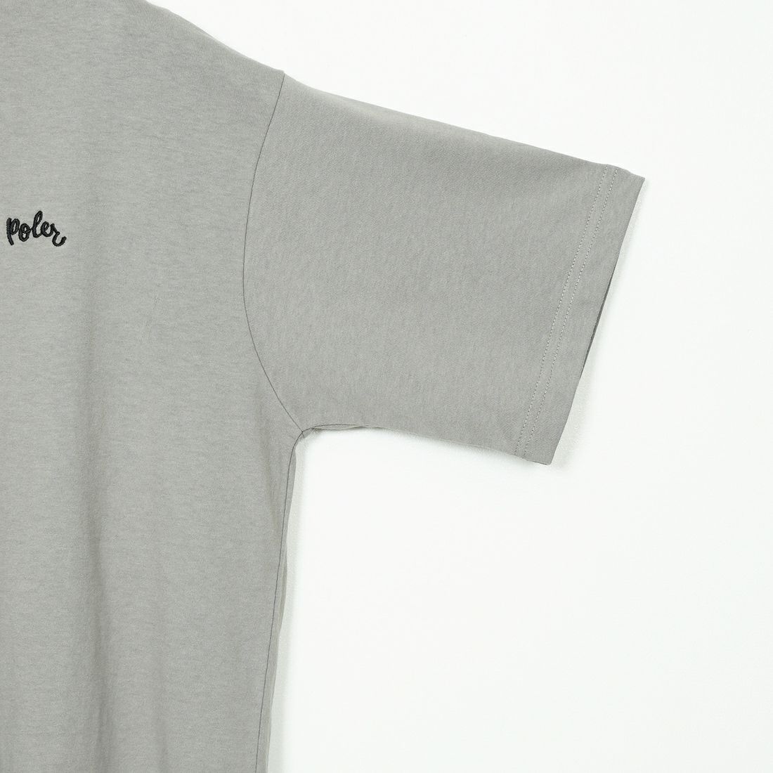 POLeR [ポーラー] フラワープリントTシャツ [259MCV0031-JF] CHARCOAL G