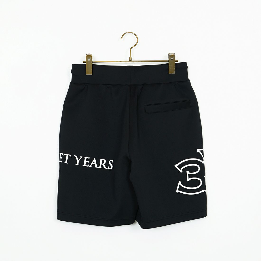 SY32 [エスワイサーティトゥ] ダブルニットショートパンツ [15004] BLACK