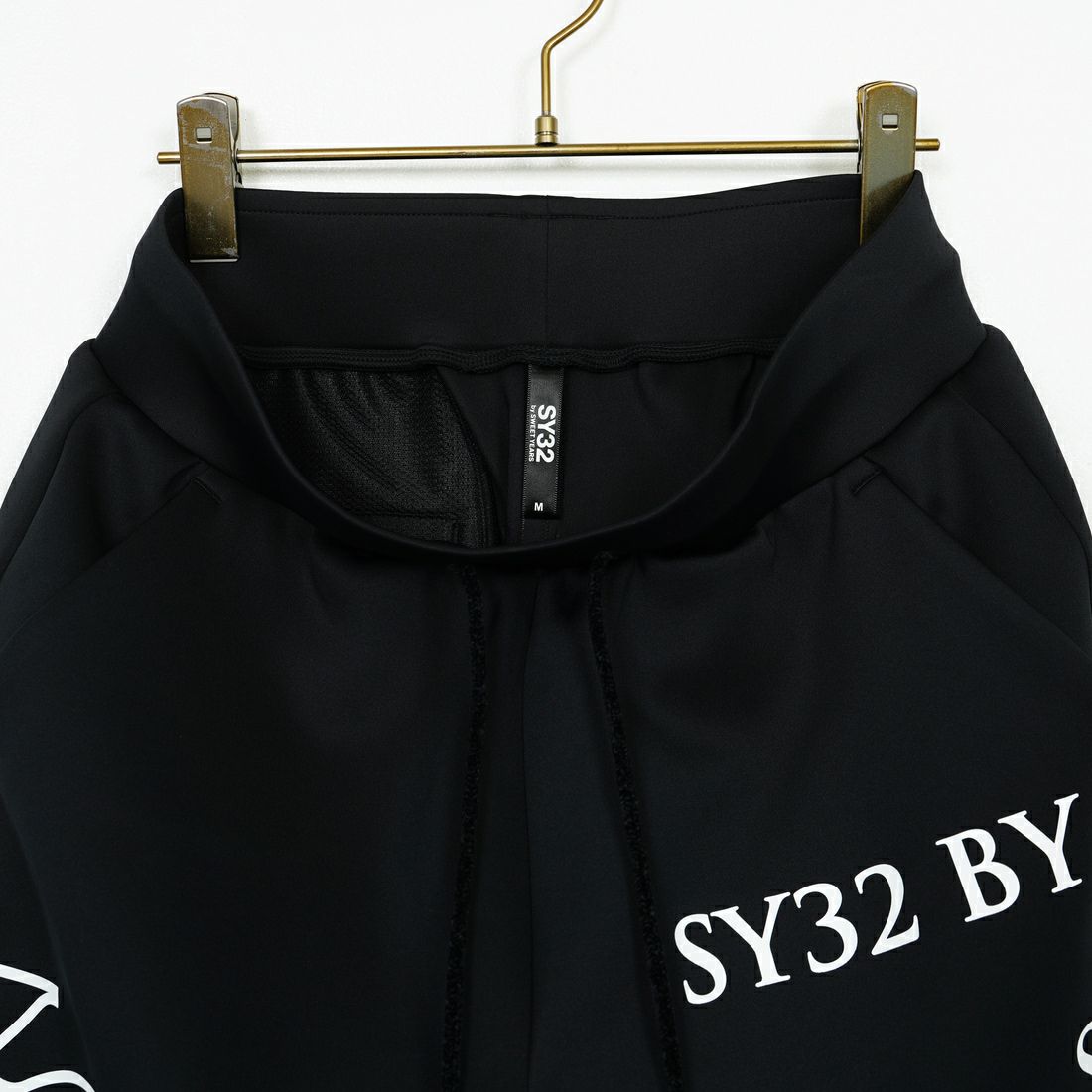 SY32 [エスワイサーティトゥ] ダブルニットショートパンツ [15004] BLACK