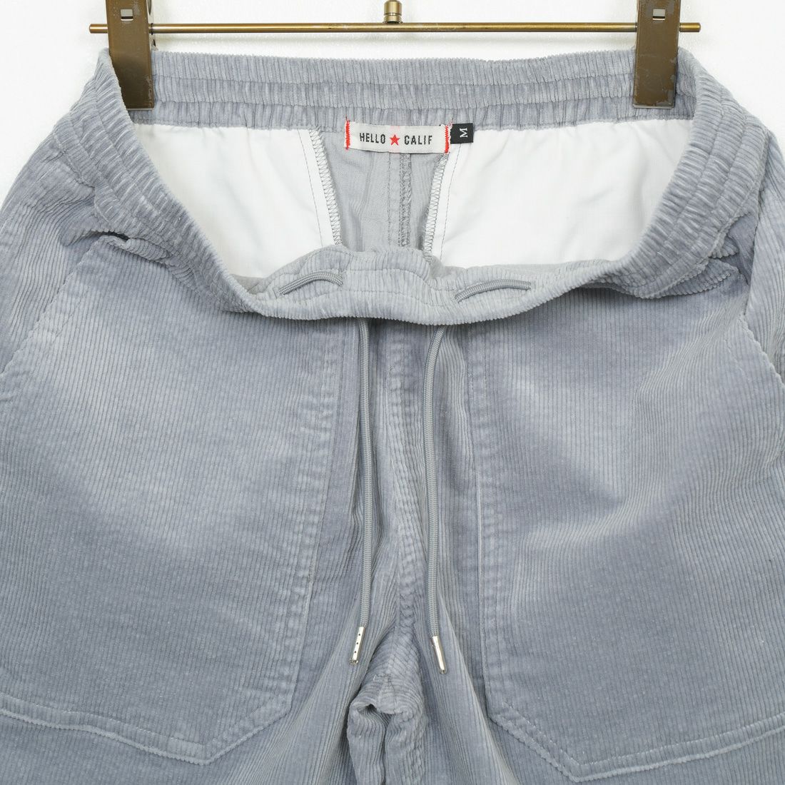 HELLO CALIF [ハローカリフ] サマーコーデュロイショートパンツ [652315] GREY
