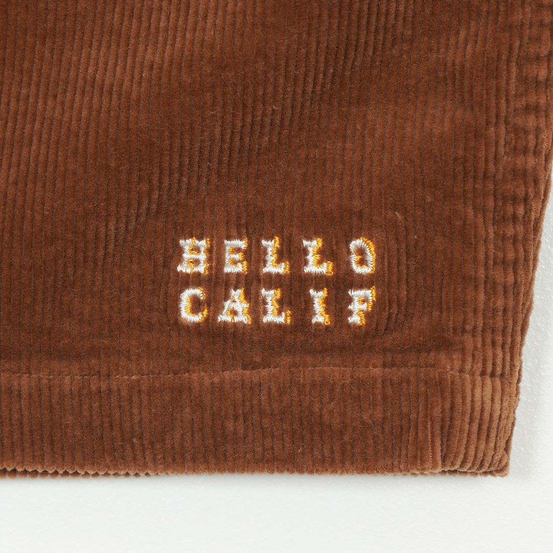 HELLO CALIF [ハローカリフ] サマーコーデュロイショートパンツ [652315] CAMEL