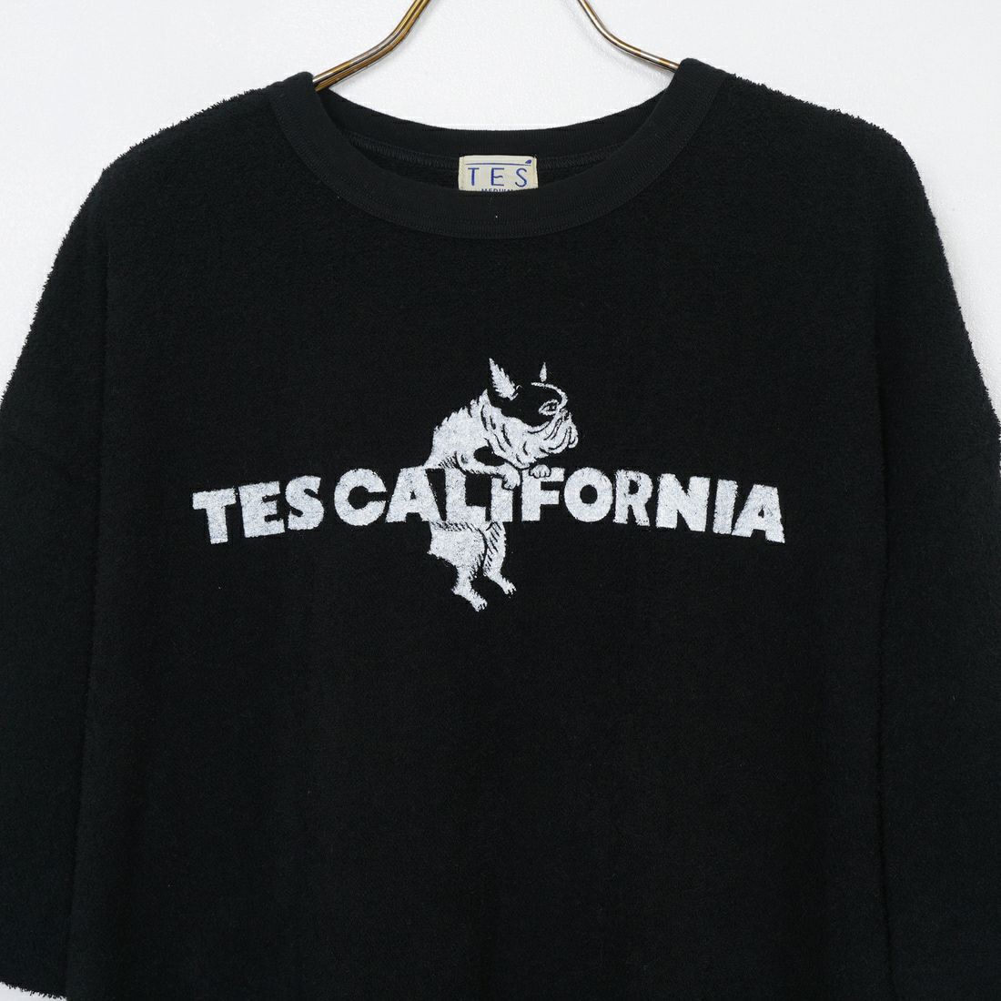 The Endless Summer [エンドレスサマー] TES コンフォータブルパイルビッグTシャツ [FH-25574302] 01 BLACK