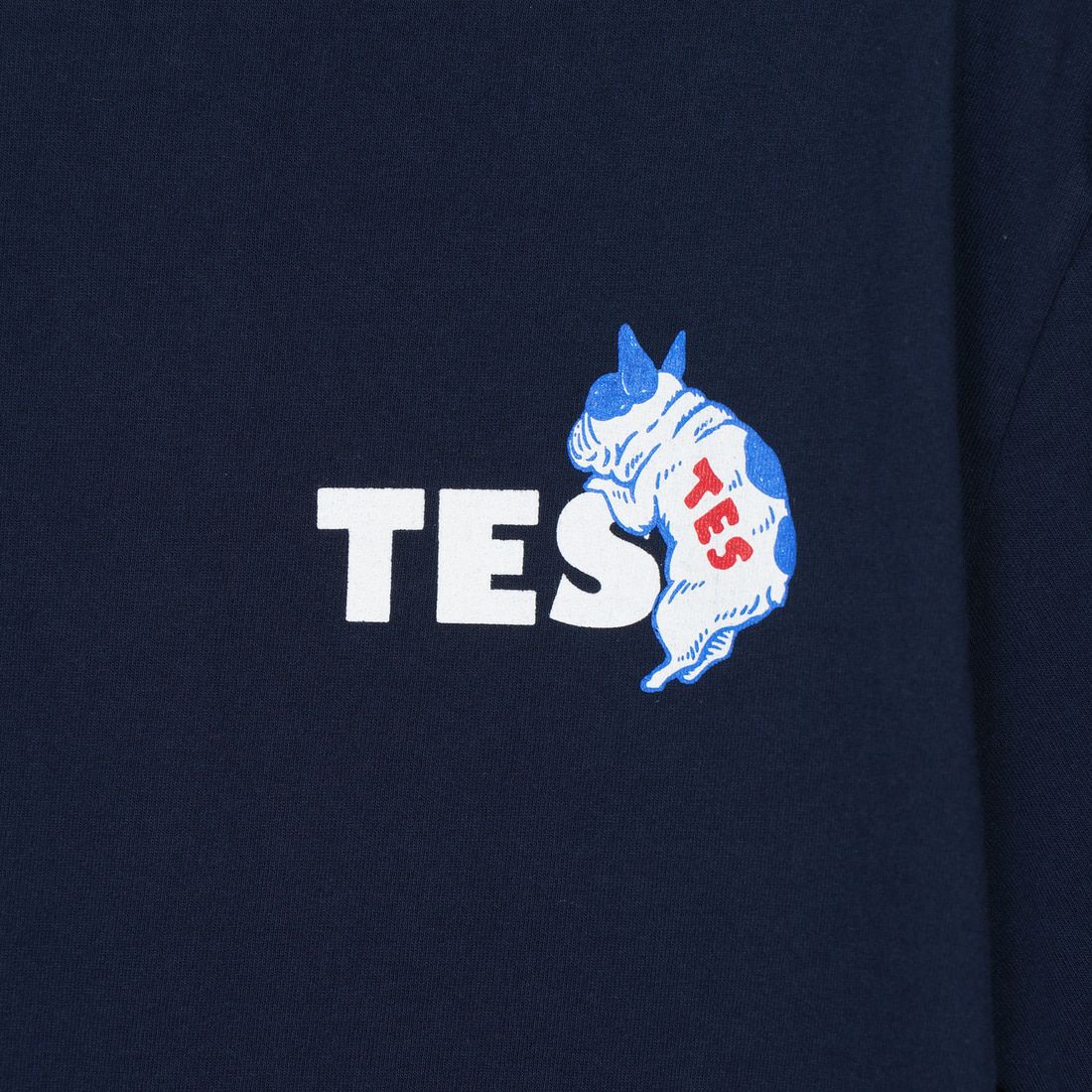 The Endless Summer [エンドレスサマー] 別注 BUHI ワンポイントロゴプリントTシャツ [FH-25574505-JF] 60 NAVY