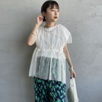 02 OFF&&モデル身長：150cm 着用サイズ：F&&