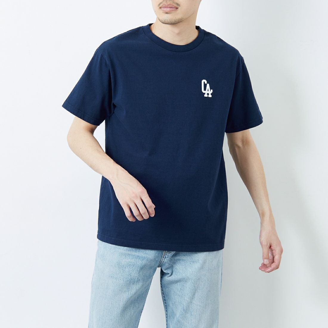 60 NAVY&&モデル身長：168cm 着用サイズ：M&&