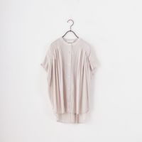 【ジェイエフレディメイド】　タックフリルデザインブラウス　ミントグリーン Jf Ready Made [ジェイエフレディメイド] フリルタックブラウス