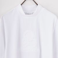 マークアンドロナ　モックネック　白 MARK & LONA [マークアンドロナ] モックネックTシャツ [MLM-5A