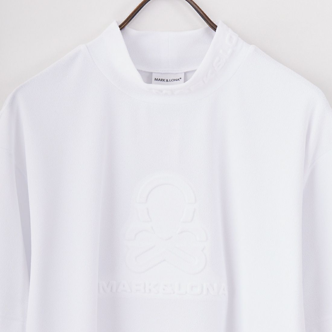 MARK & LONA [マークアンドロナ] ﾓｯｸﾈｯｸTEE [MLM-5A-AA09] WHITE