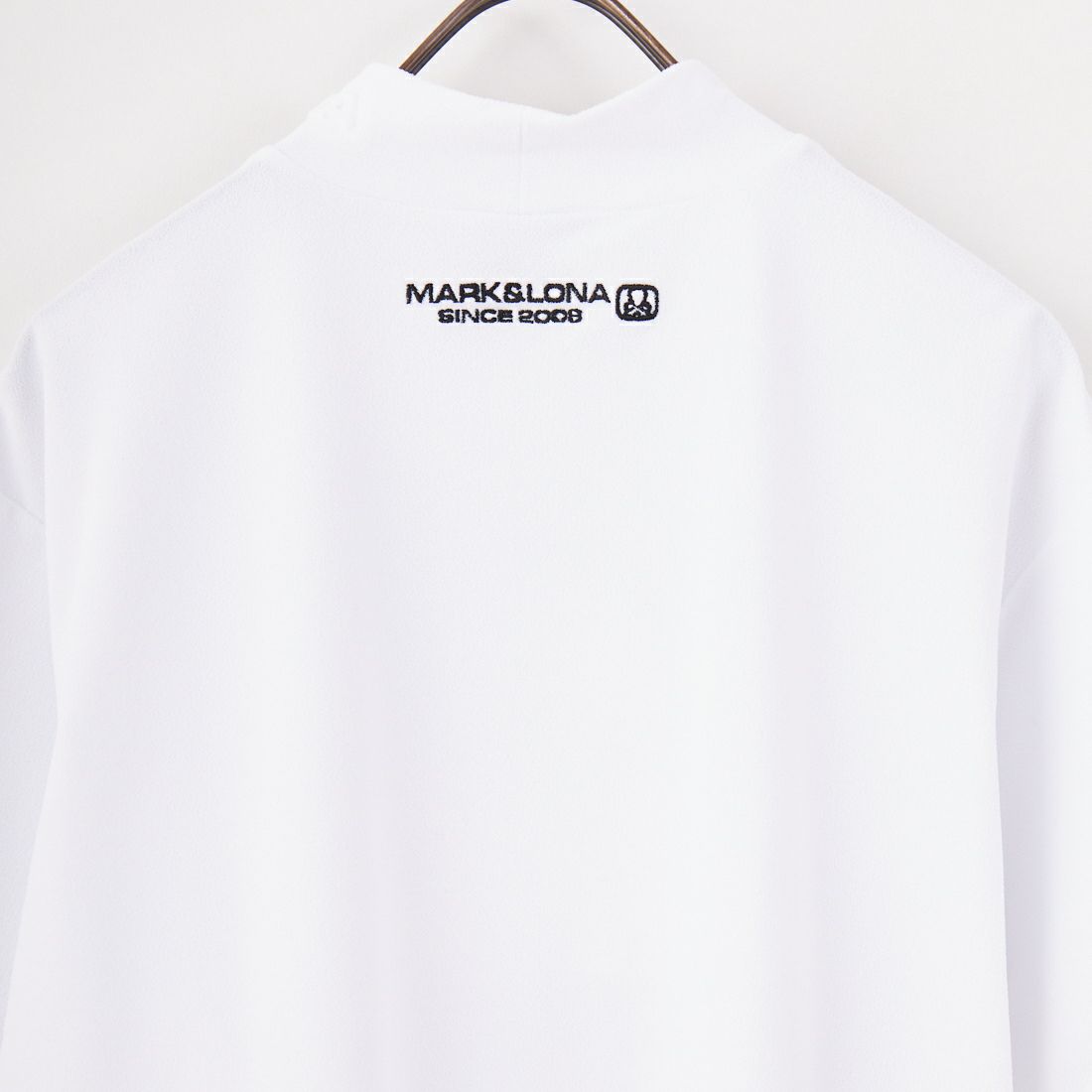 MARK & LONA [マークアンドロナ] ﾓｯｸﾈｯｸTEE [MLM-5A-AA09] WHITE
