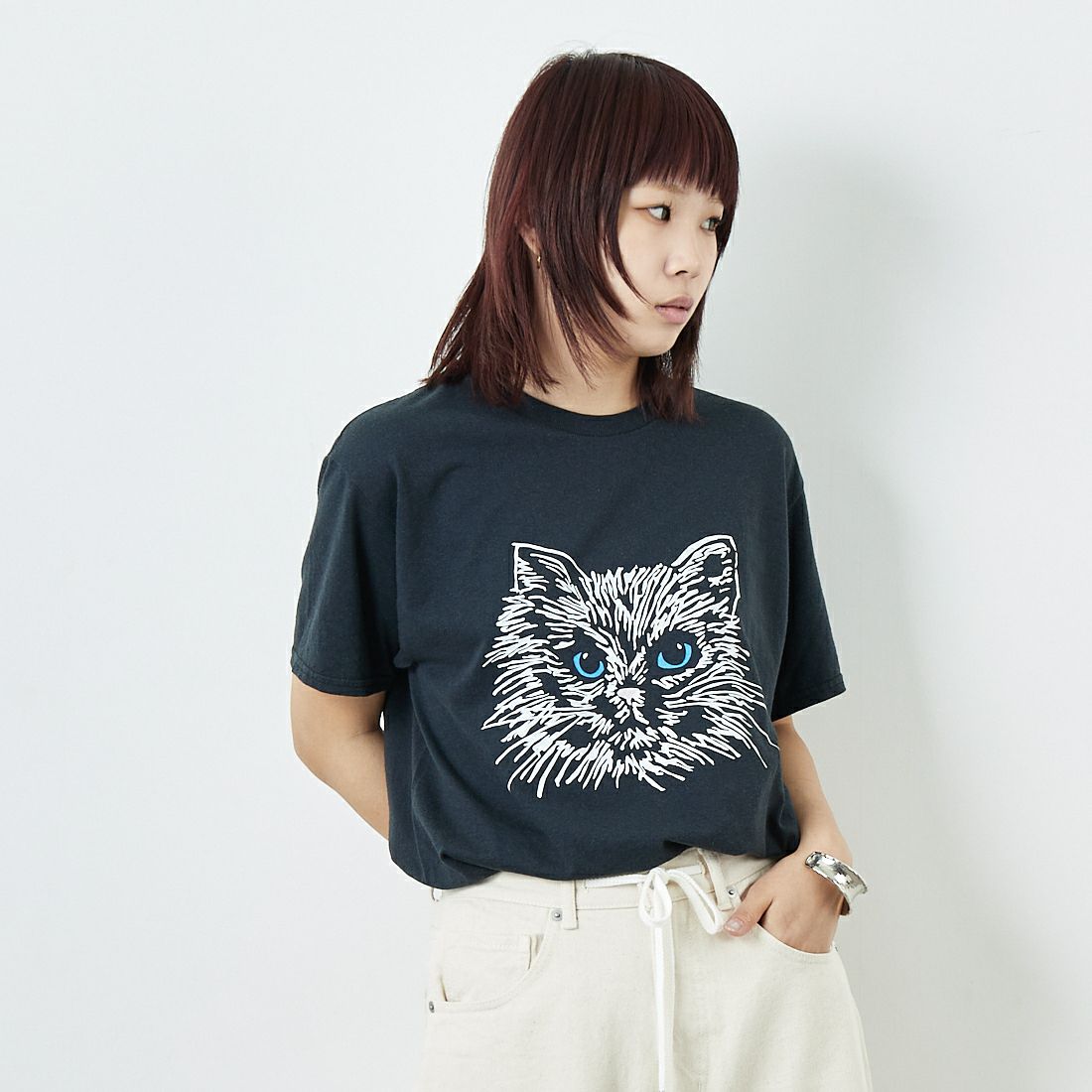 NOSE PINK&&モデル身長：167cm 着用サイズ：M&&