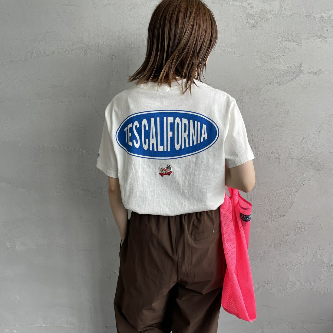 07 WHITE&&モデル身長：158cm 着用サイズ：S&&