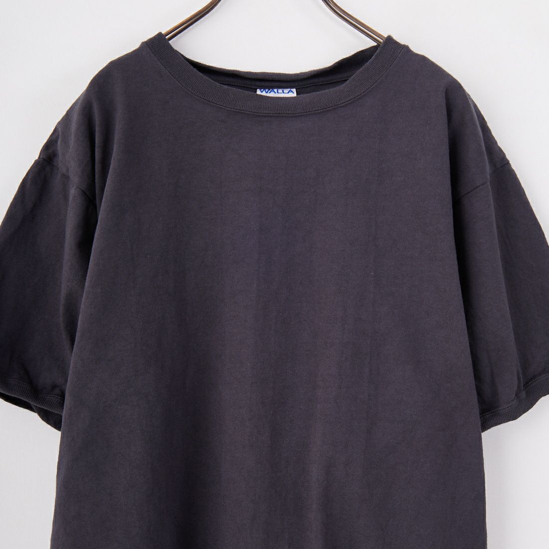 WALLA WALLA SPORT [ワラワラスポーツ] ランタンスリーブTシャツ [LANTERN-SLEEVE-TEE] USED BLACK