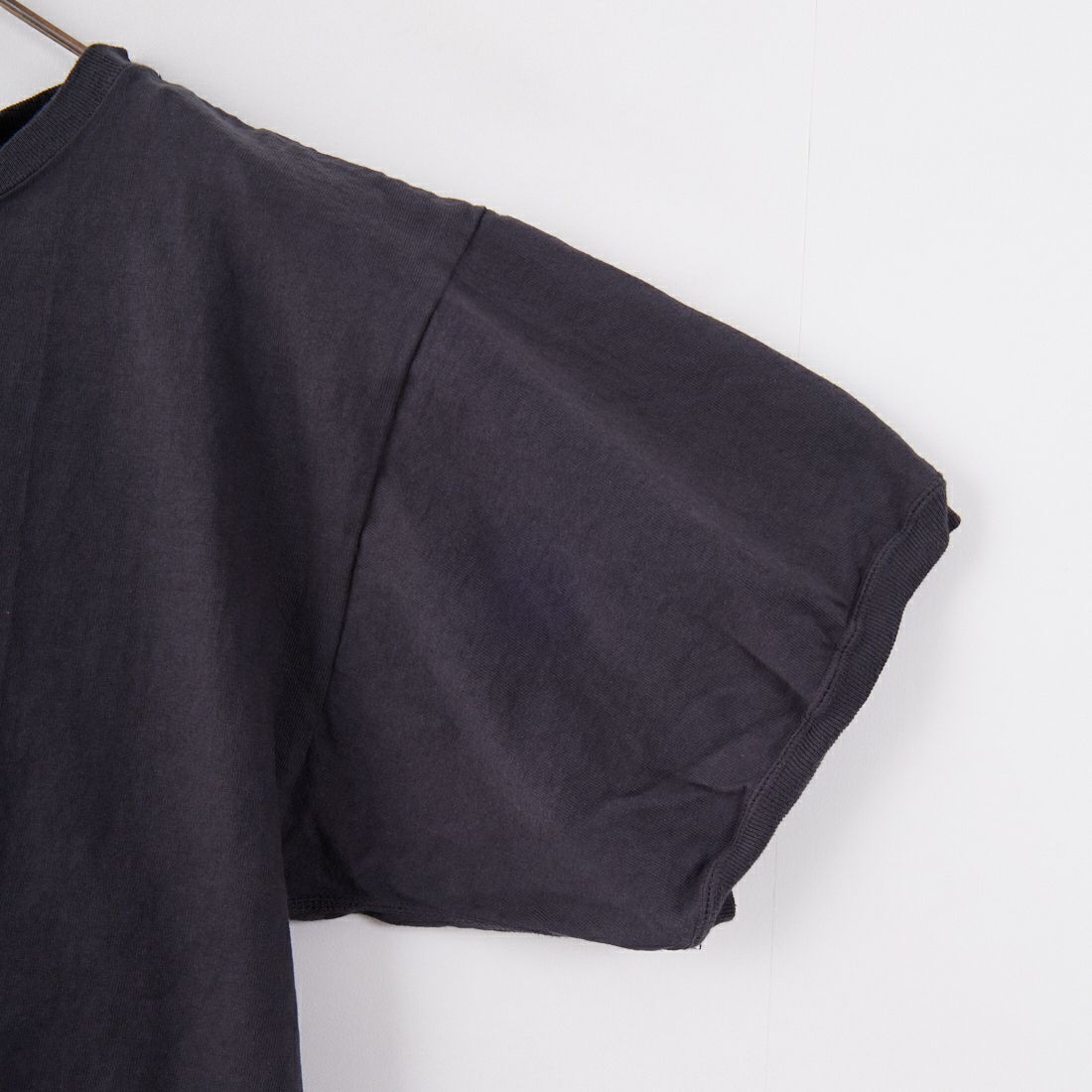 WALLA WALLA SPORT [ワラワラスポーツ] ランタンスリーブTシャツ [LANTERN-SLEEVE-TEE] USED BLACK