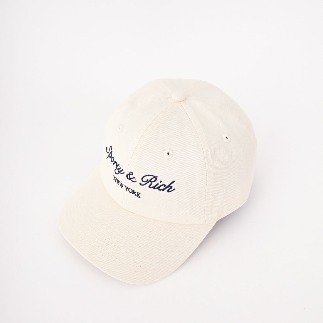 Sporty&Rich [スポーティアンドリッチ] シラキュースハット [AC040612322] CREAM