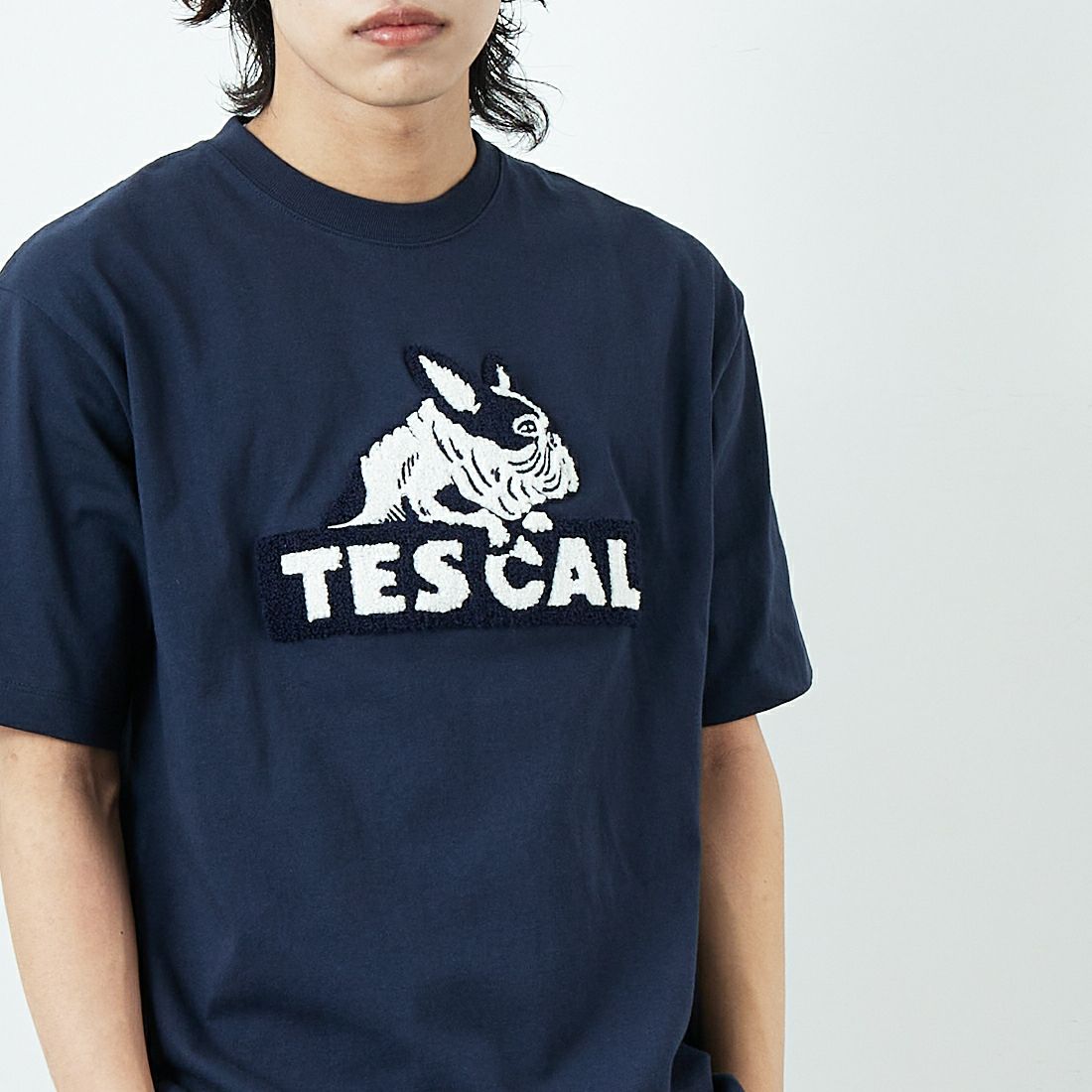 60 NAVY&&モデル身長：179cm 着用サイズ：M&&