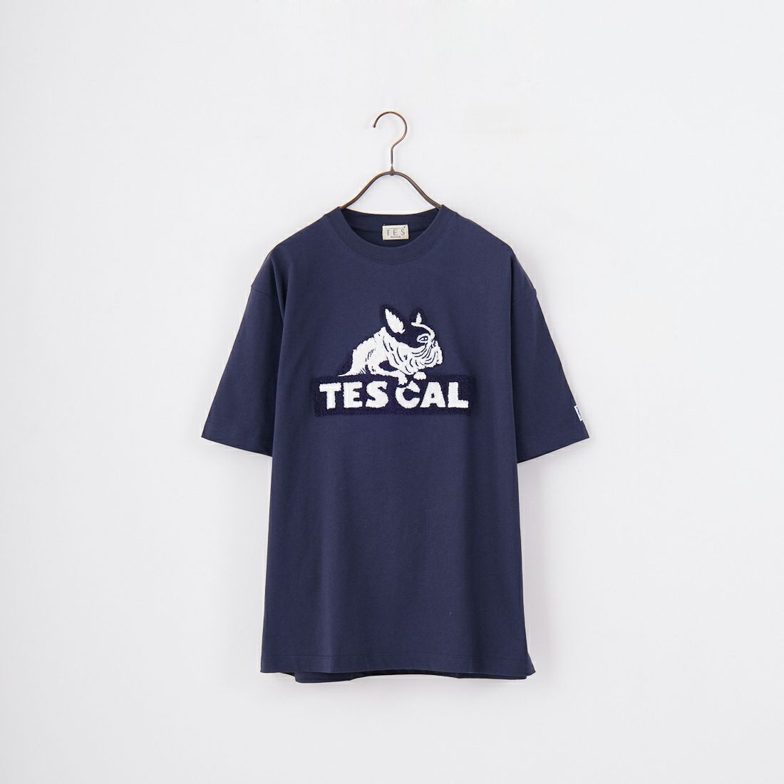 The Endless Summer [エンドレスサマー] TES CAL サガラ刺繍ロゴビッグTシャツ [C-25574303] 60 NAVY