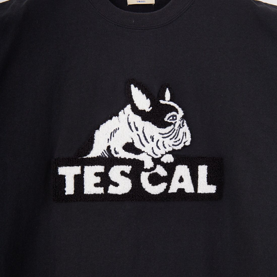 The Endless Summer [エンドレスサマー] TES CAL サガラ刺繍ロゴビッグTシャツ [C-25574303] 01 BLACK