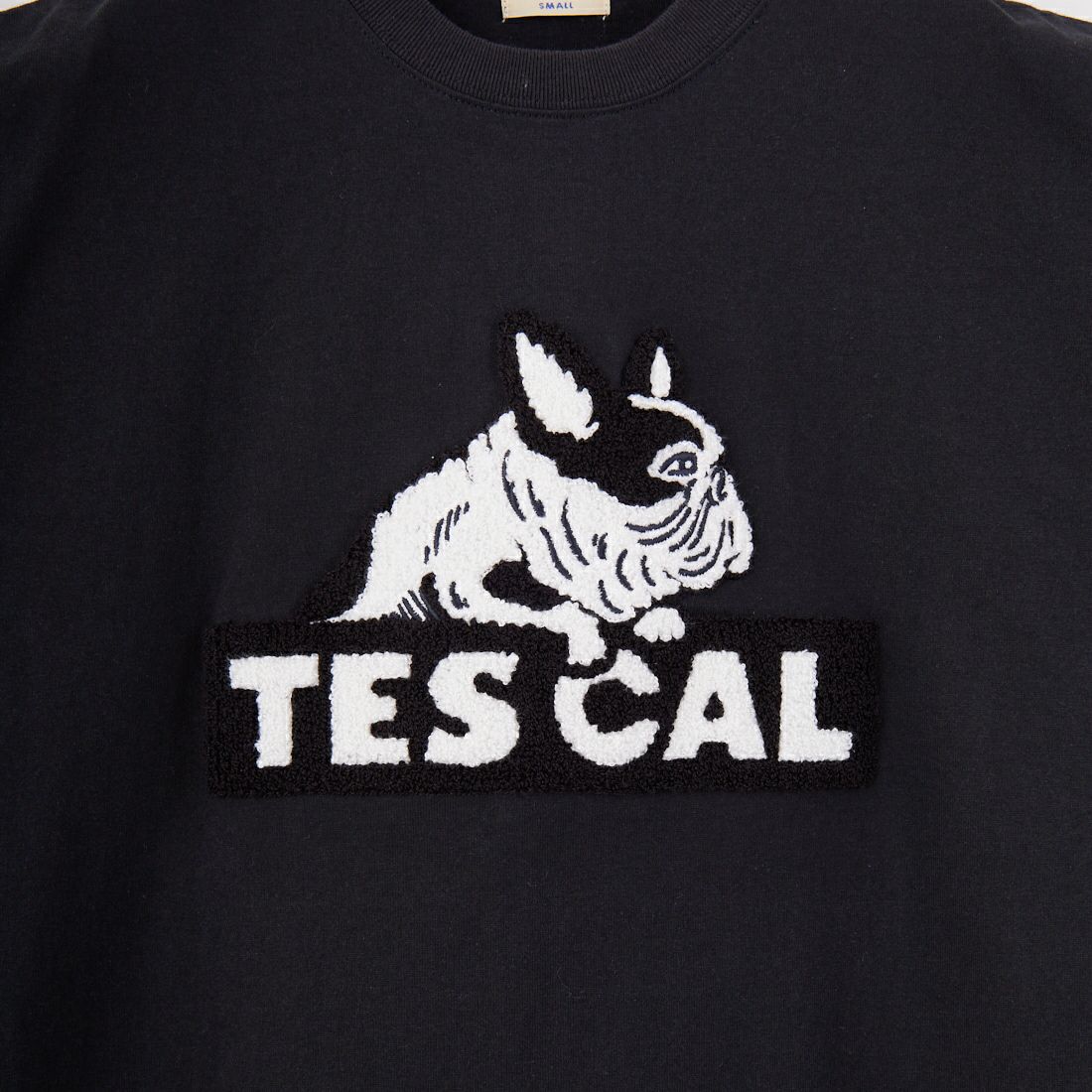 The Endless Summer [エンドレスサマー] TES CAL サガラ刺繍ロゴビッグTシャツ [C-25574303] 01 BLACK