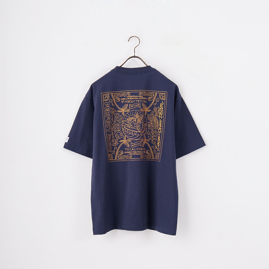 The Endless Summer [エンドレスサマー] TES バンダナ刺繍ビッグTシャツ [C-25574304] 60 NAVY