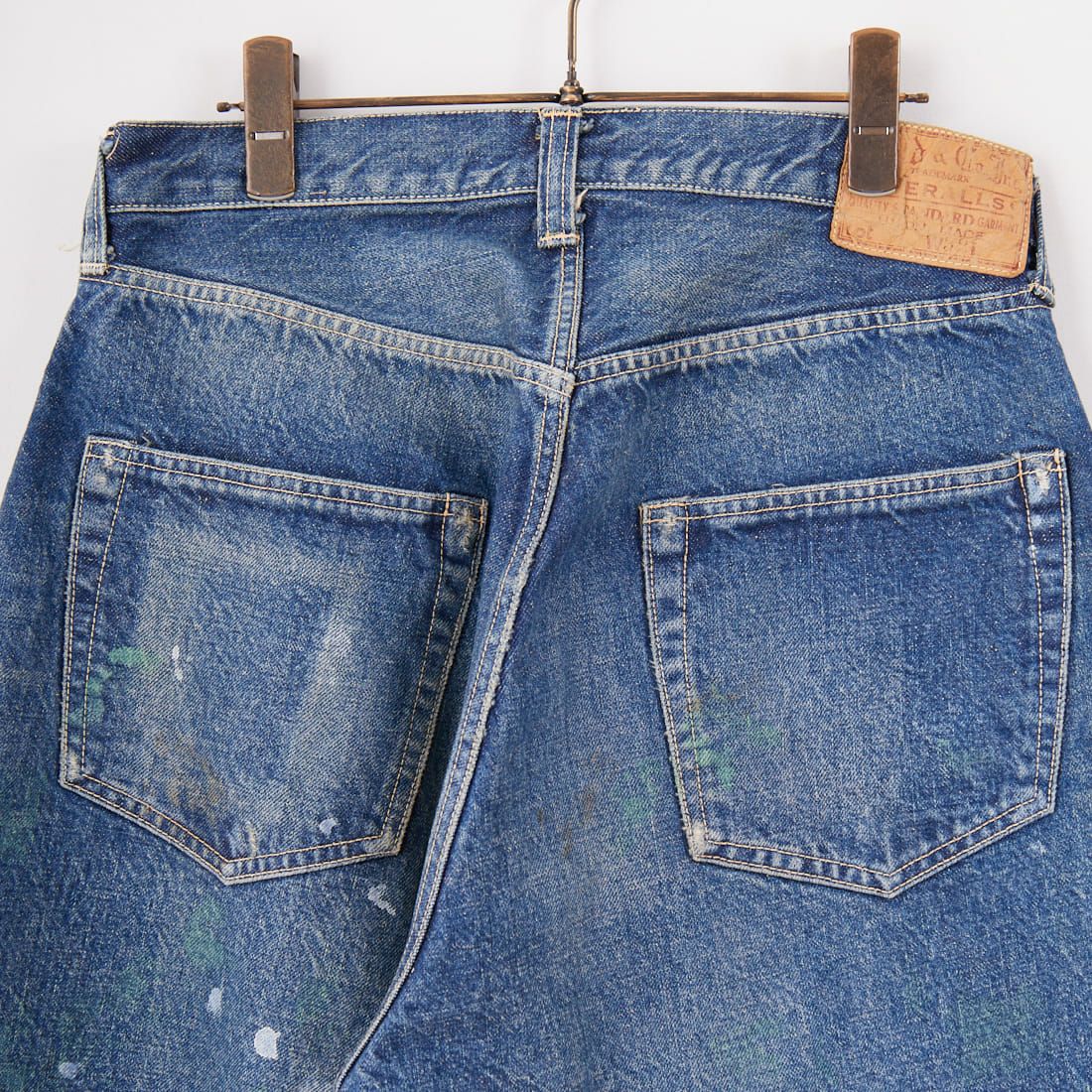 GOLD [ゴールド] 14oz ヴィンテージウォッシュデニムパンツ [GL42503H] 128 NAVY