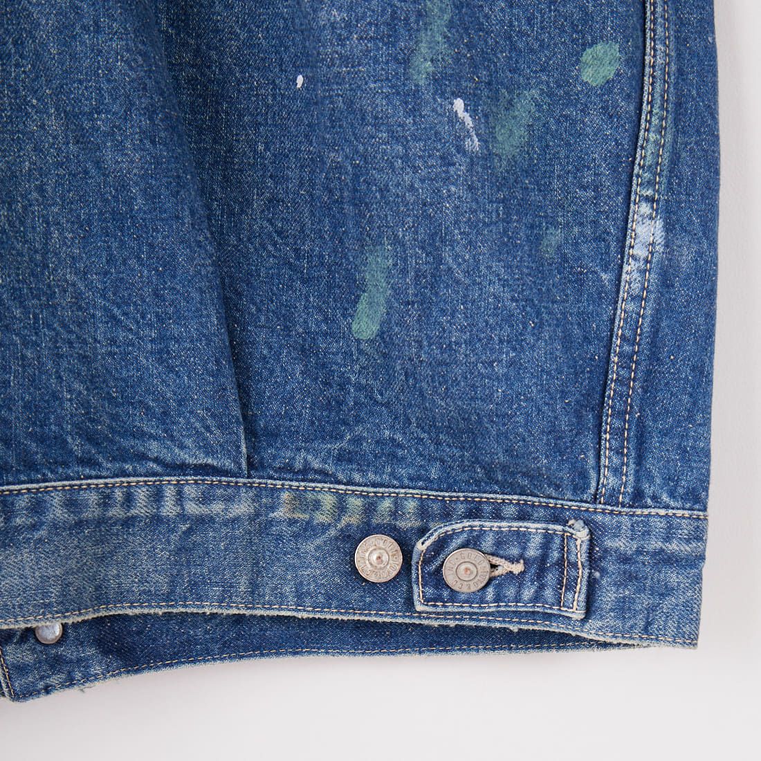 GOLD [ゴールド] 14oz ヴィンテージウォッシュデニムジャケット [GL15674H] 128 NAVY