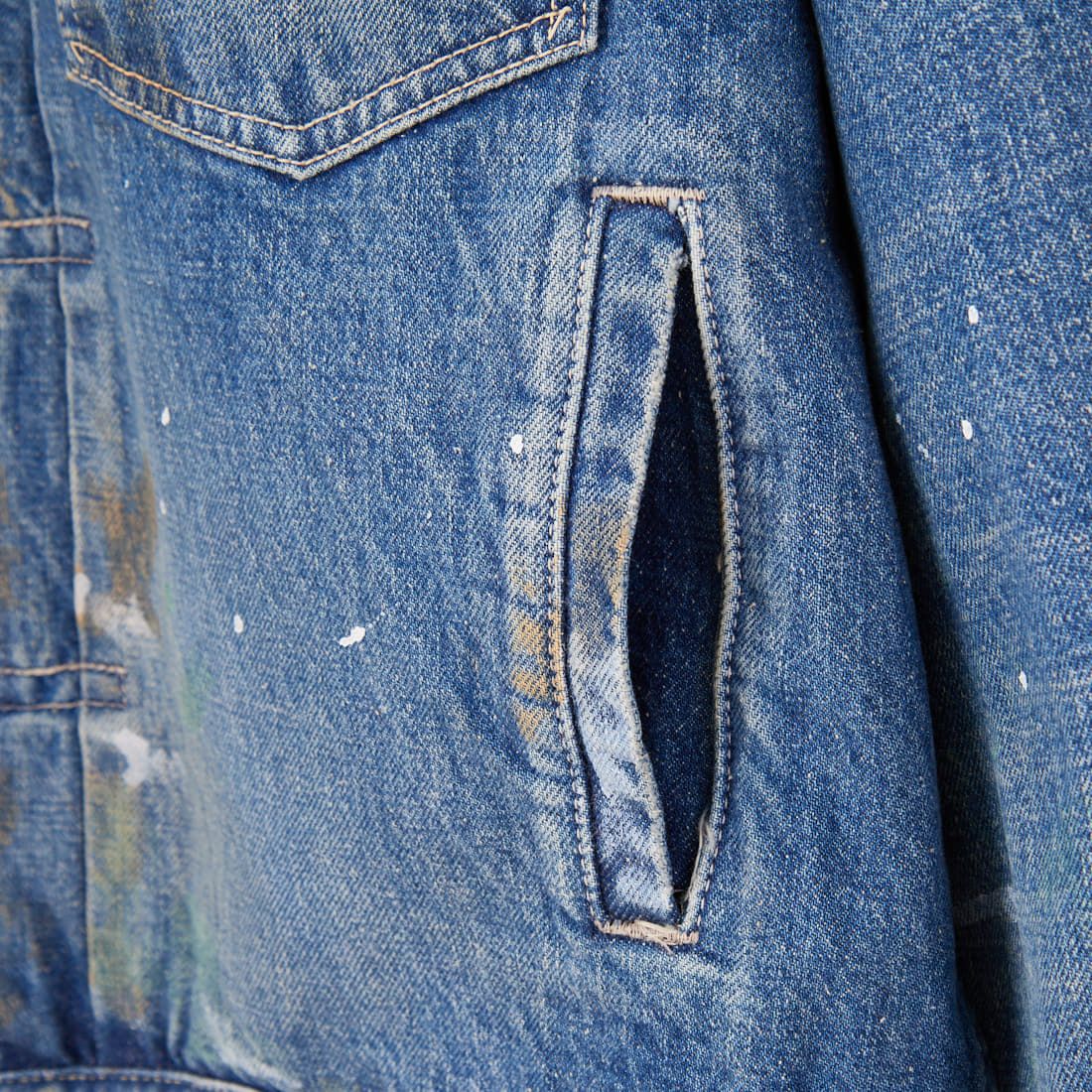 GOLD [ゴールド] 14oz ヴィンテージウォッシュデニムジャケット [GL15674H] 128 NAVY