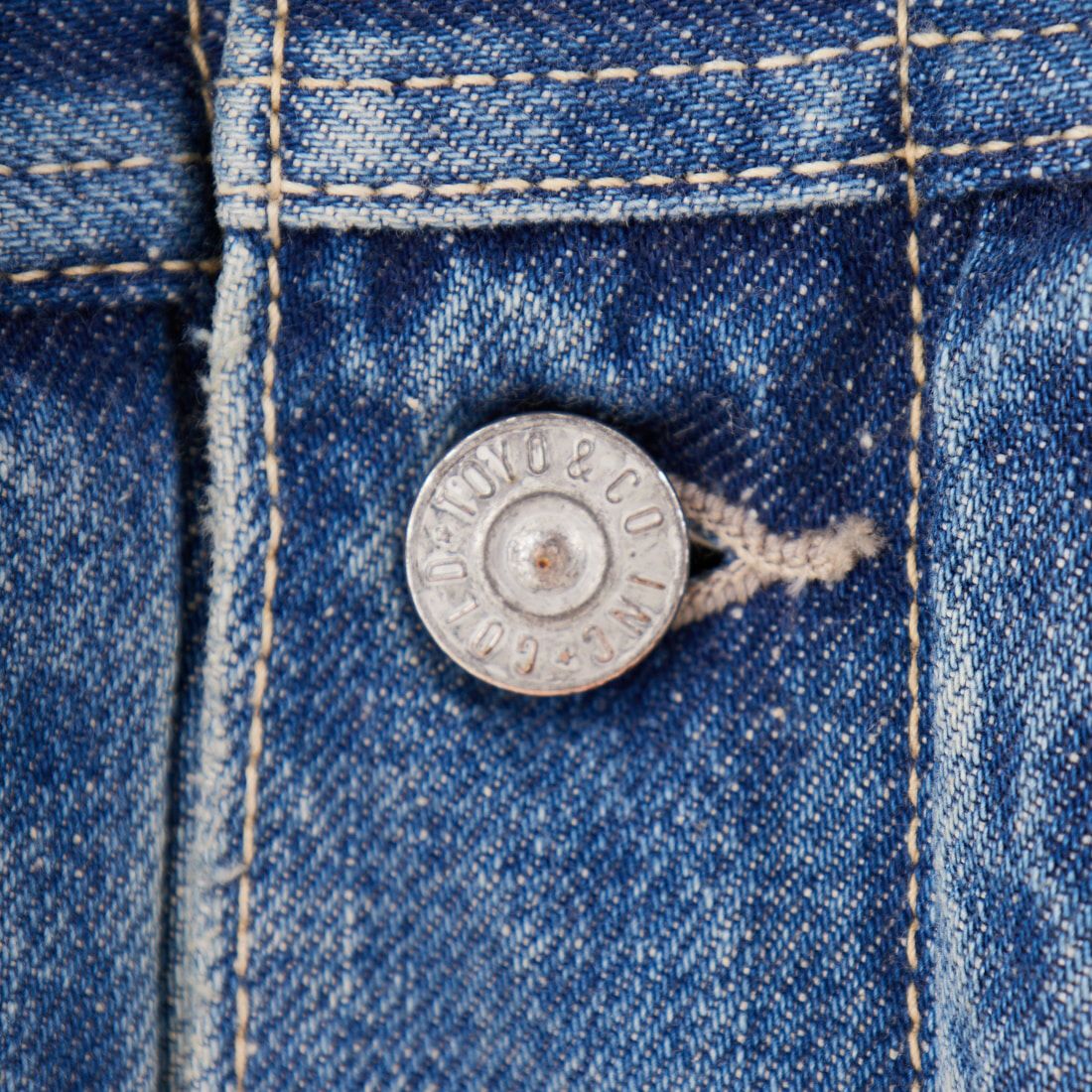 GOLD [ゴールド] 14oz ヴィンテージウォッシュデニムジャケット [GL15674H] 128 NAVY