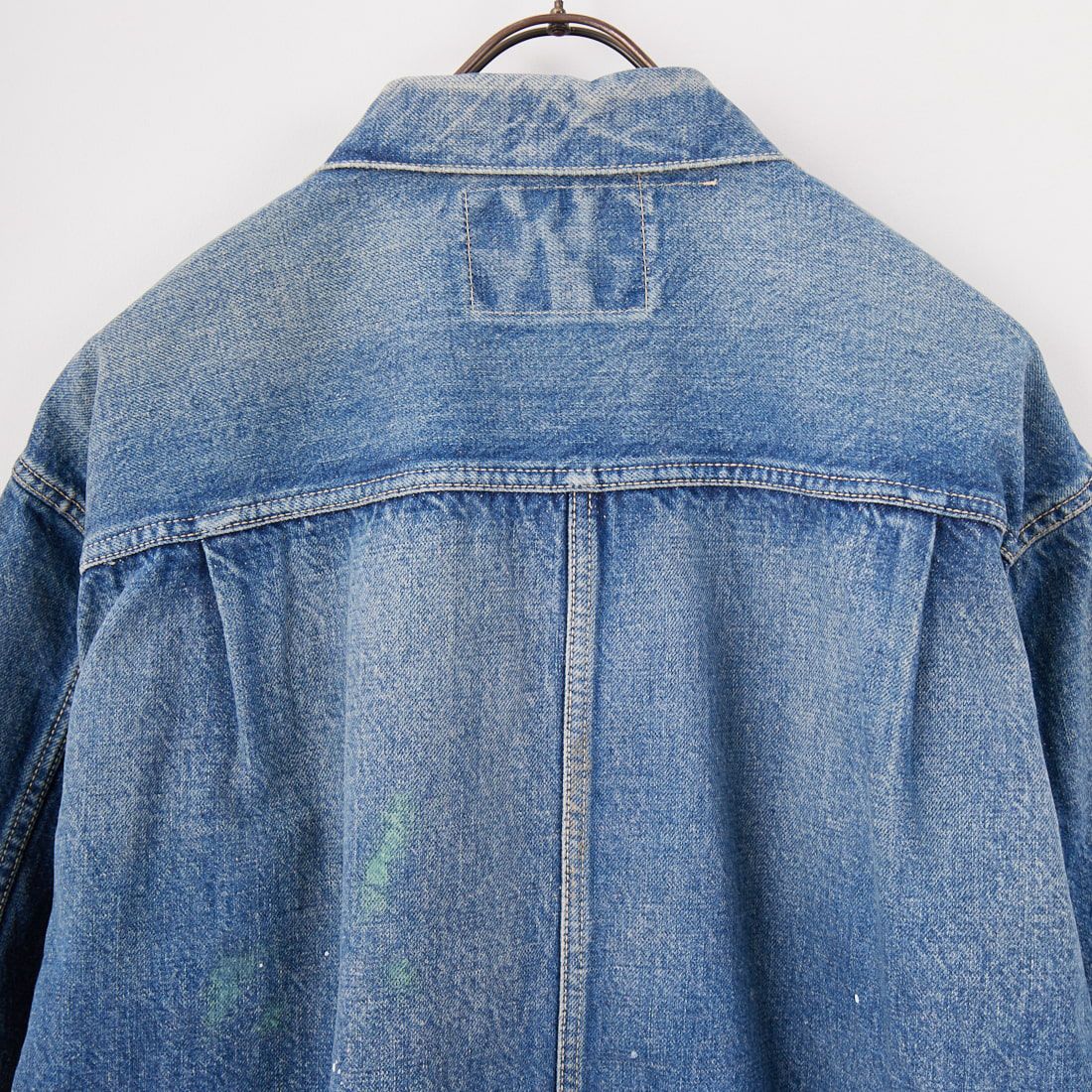 GOLD [ゴールド] 14oz ヴィンテージウォッシュデニムジャケット [GL15674H] 128 NAVY