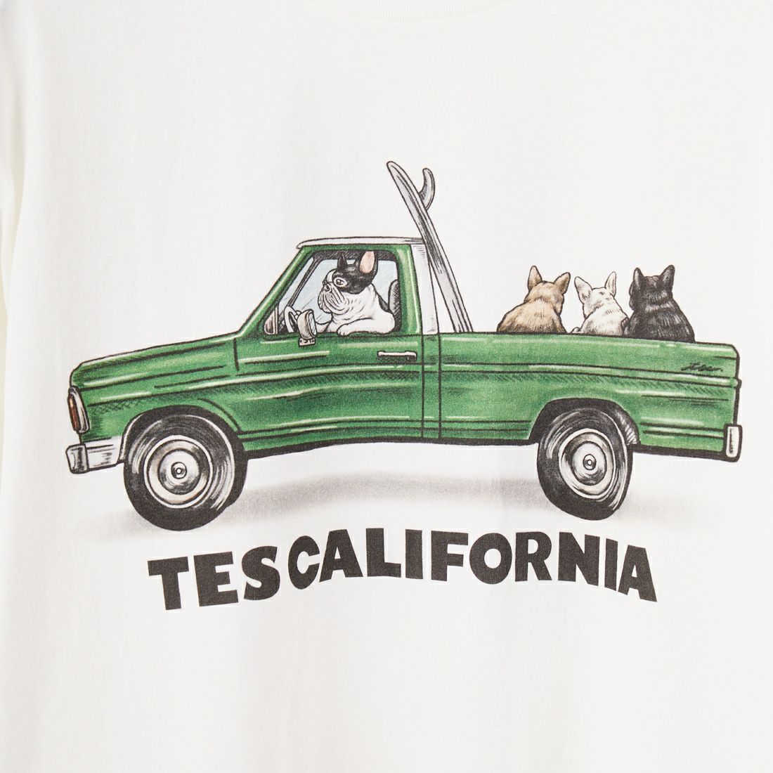 The Endless Summer [エンドレスサマー] 4BUHIサーフトラック ショートスリーブTシャツ [FH-25574324] 07 WHITE