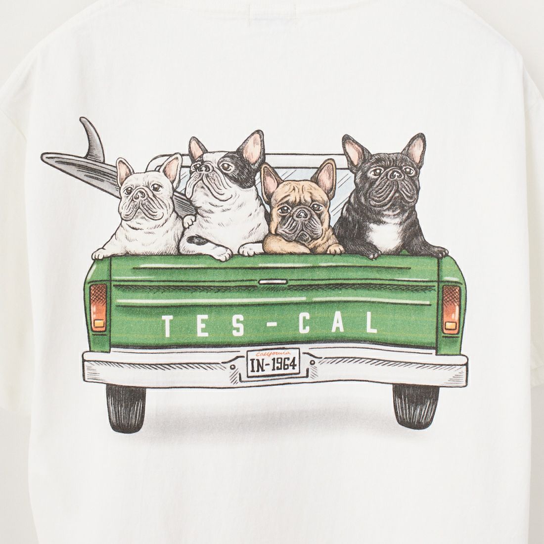 The Endless Summer [エンドレスサマー] 4BUHIサーフトラック ショートスリーブTシャツ [FH-25574324] 07 WHITE