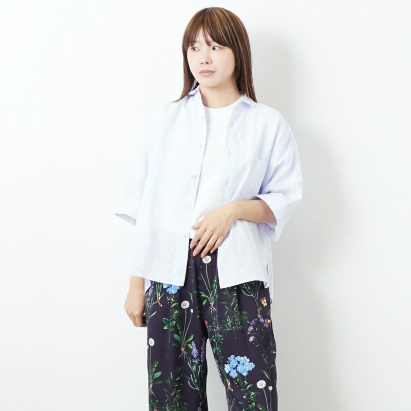 MICA & DEAL ホワイトボタンシャツ 36 ジーンズファクトリー