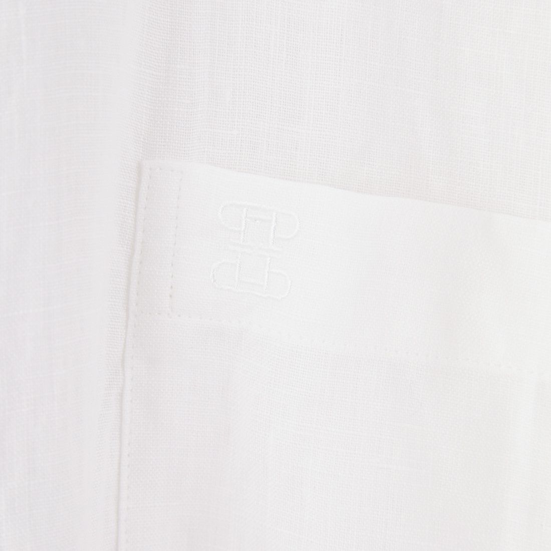 TICCA [ティッカ] ショートスリーブリネンシャツ [TBES-404] WHITE