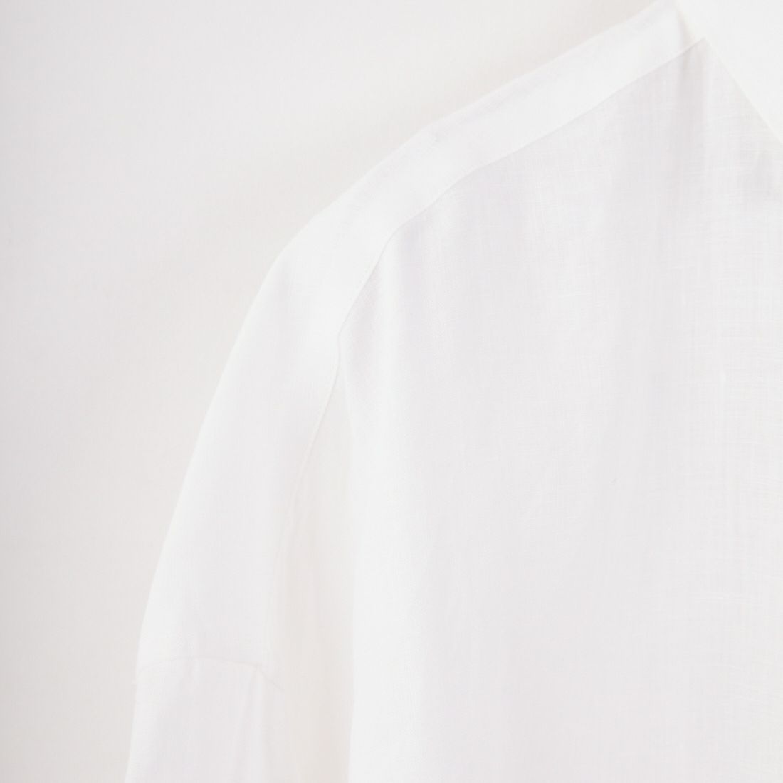 TICCA [ティッカ] ショートスリーブリネンシャツ [TBES-404] WHITE