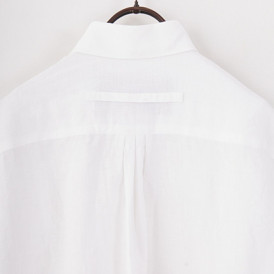 TICCA [ティッカ] ショートスリーブリネンシャツ [TBES-404] WHITE