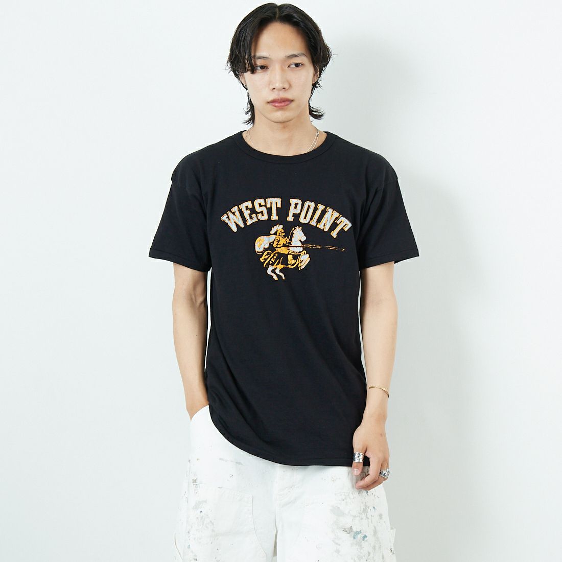 88/12 BLAC&&モデル身長：179cm 着用サイズ：L&&