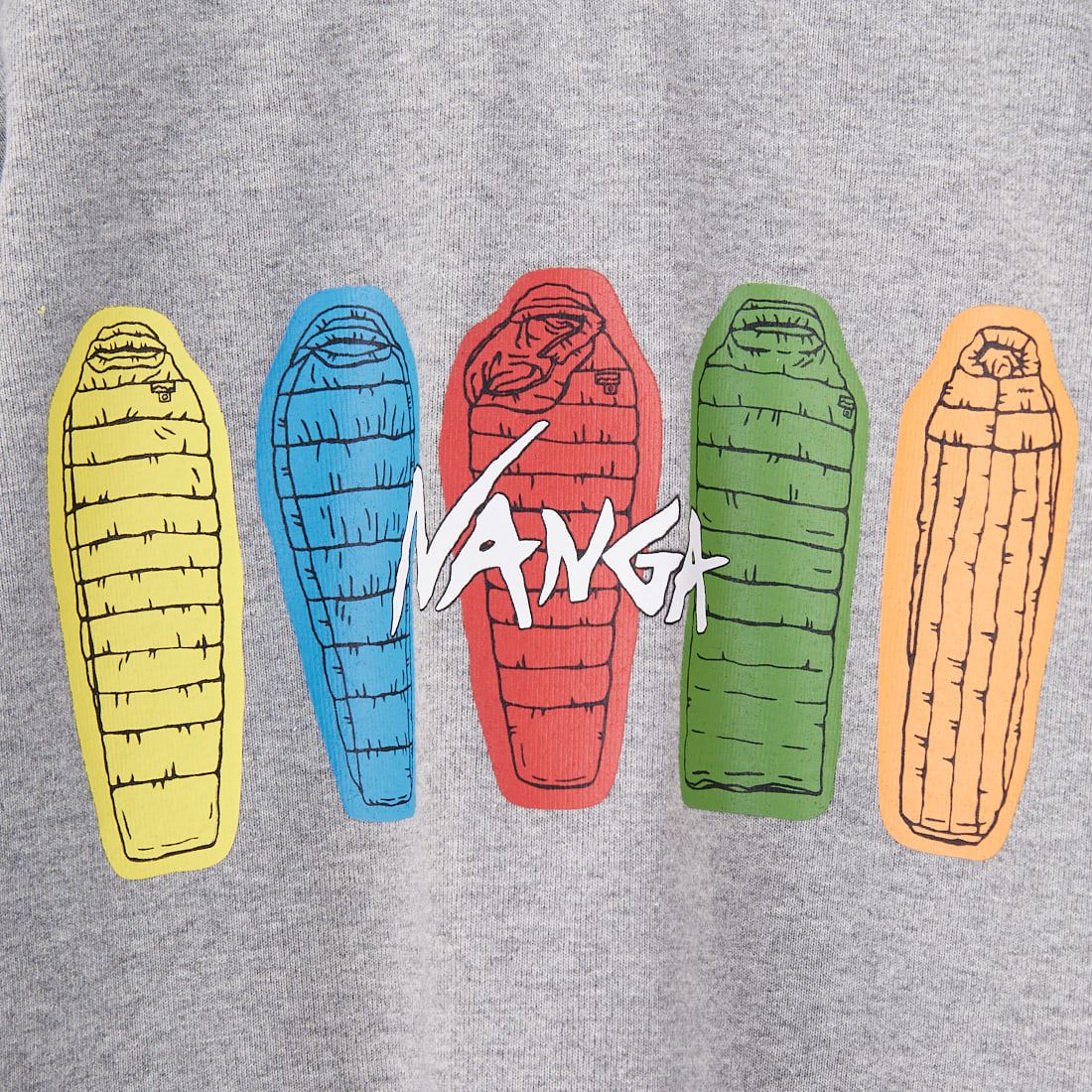 NANGA [ナンガ] エコハイブリッド キッズTシャツ [N2504-6M529A] L.GRY