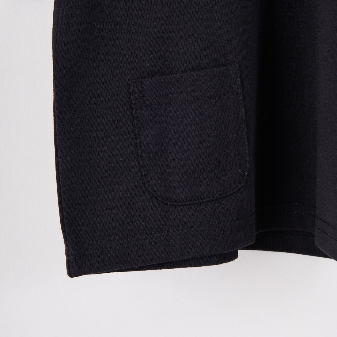 NANGA [ナンガ] エコハイブリッド ボックスロゴキッズTシャツ [N2504-6M532A] BLK